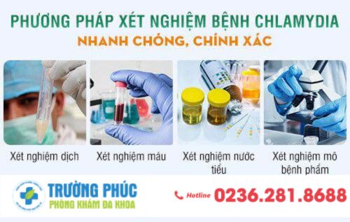 Xét nghiệm phát hiện bệnh chlamydia nhanh chóng, chính xác tại Đa Khoa Trường Phúc