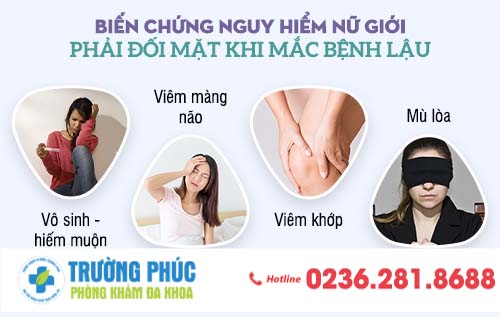 Nữ giới sẽ gặp nguy hiểm gì khi mắc bệnh lậu?